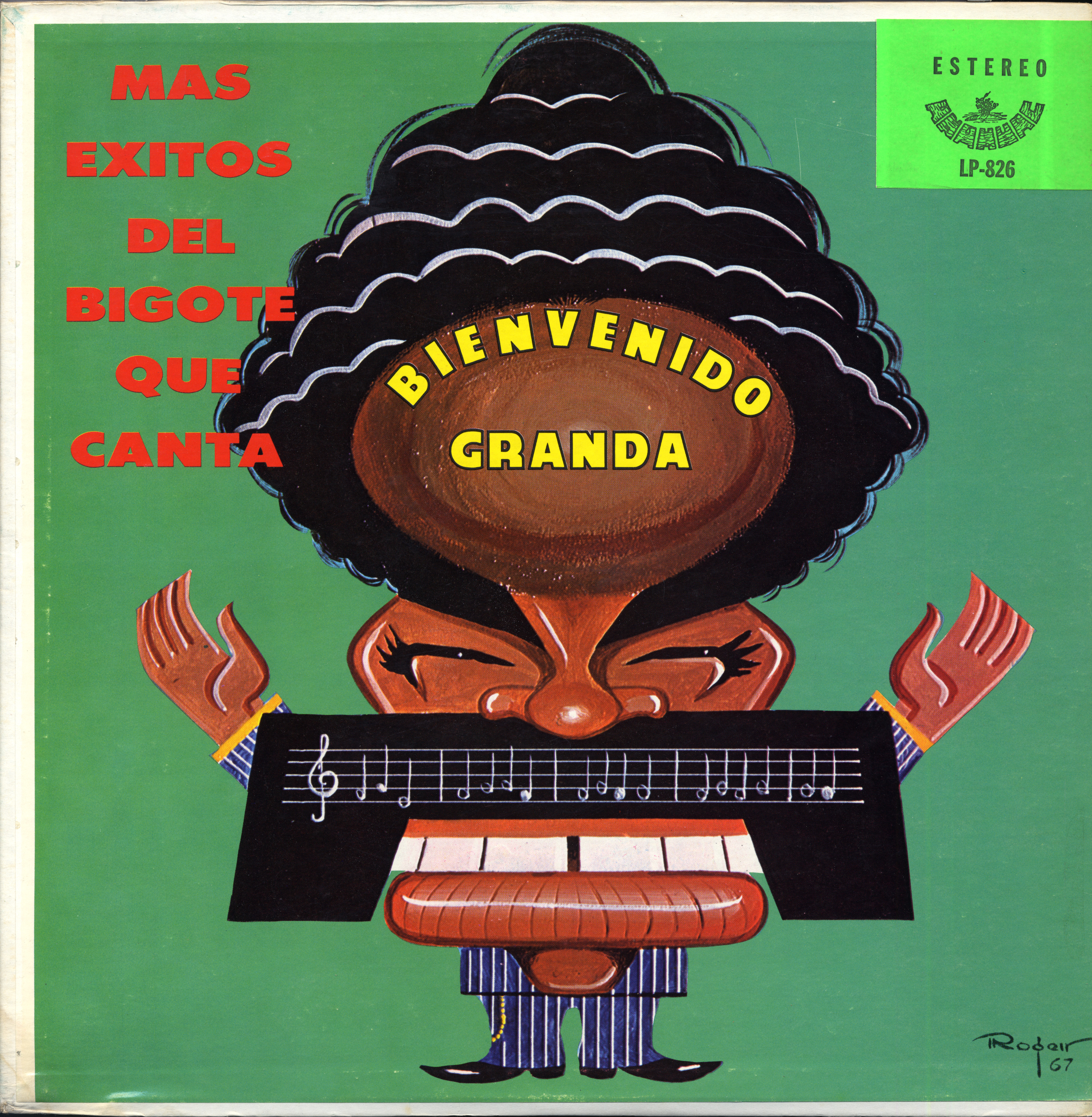 Lp Bienvenido Granda (canta Angustia ) Original Hbs