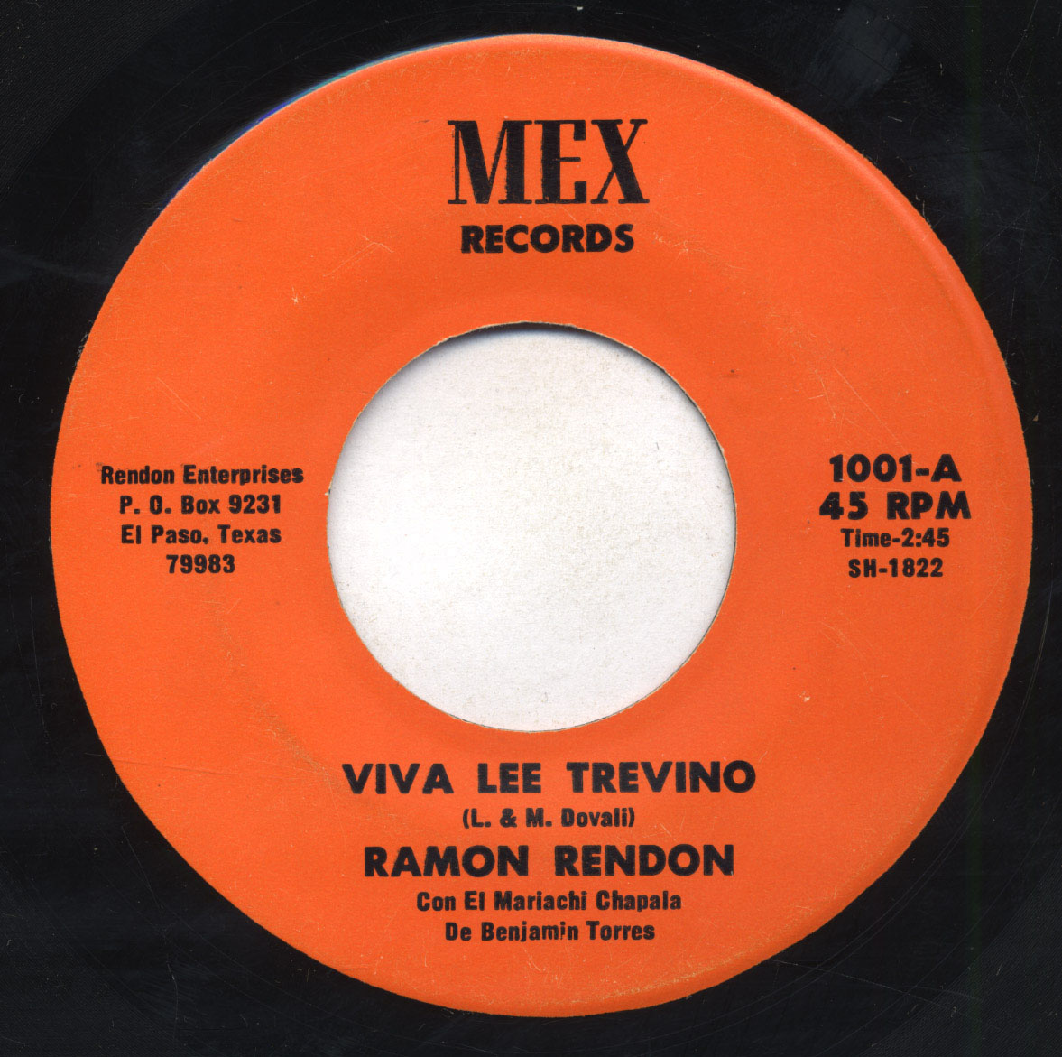 Record labels in el paso tx