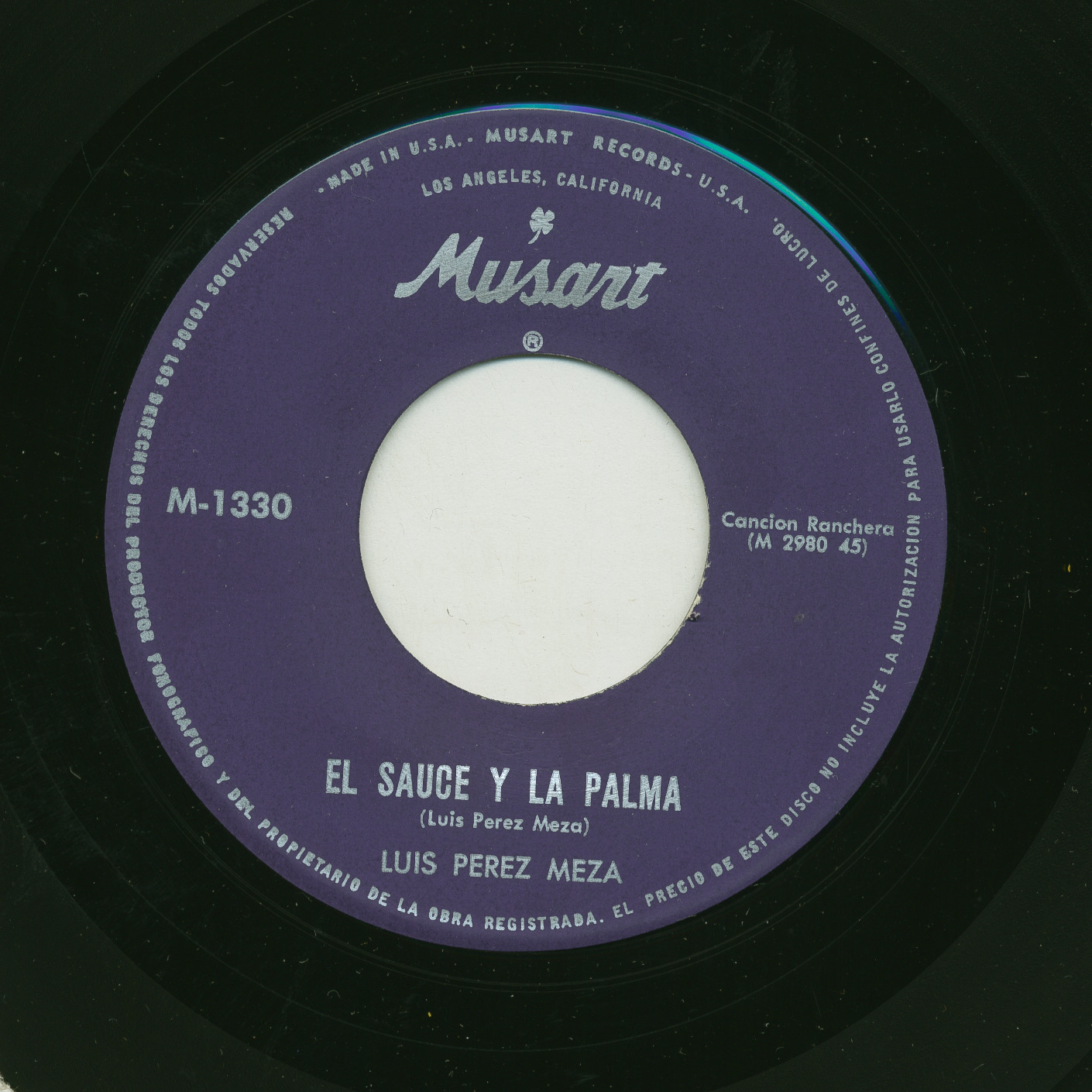 El Sauce Y La Palma Strachwitz Frontera Collection